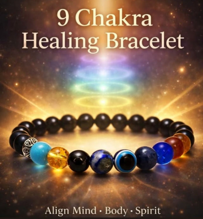 9 Chakra Healing Bracelet